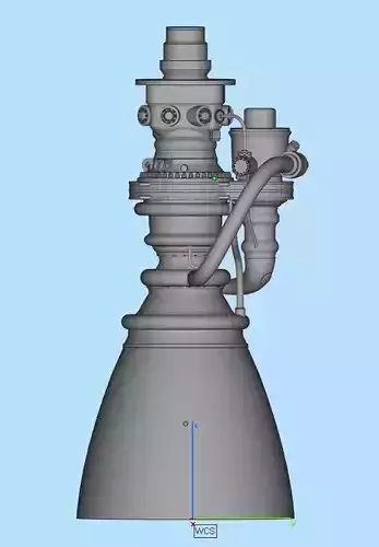 SPACEX RAPTOR 3-30cm