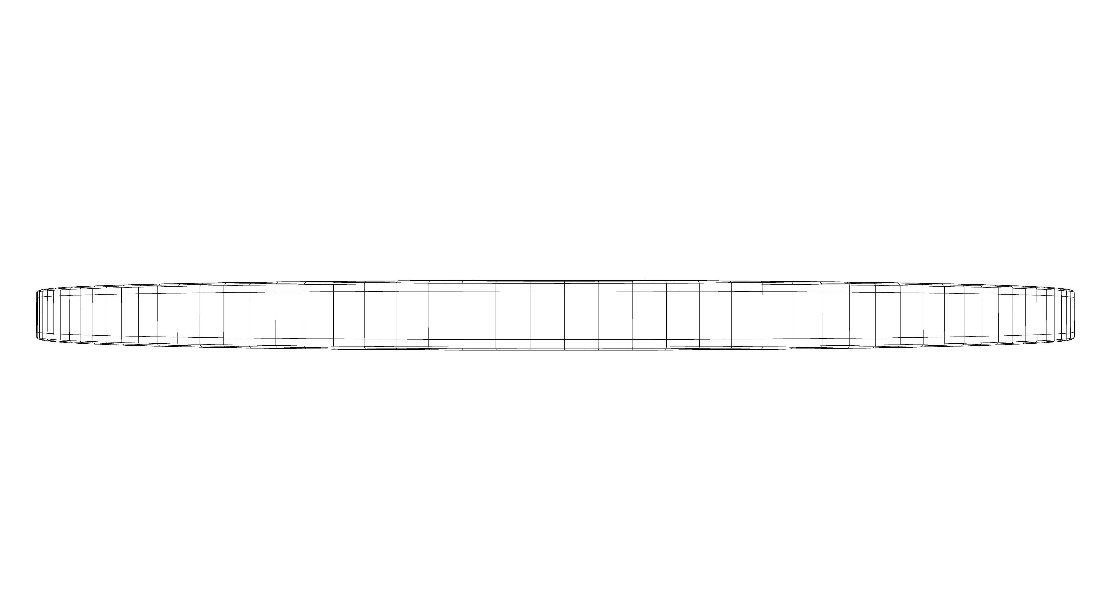 Japanese Yen Coin Low-poly 3D model_10