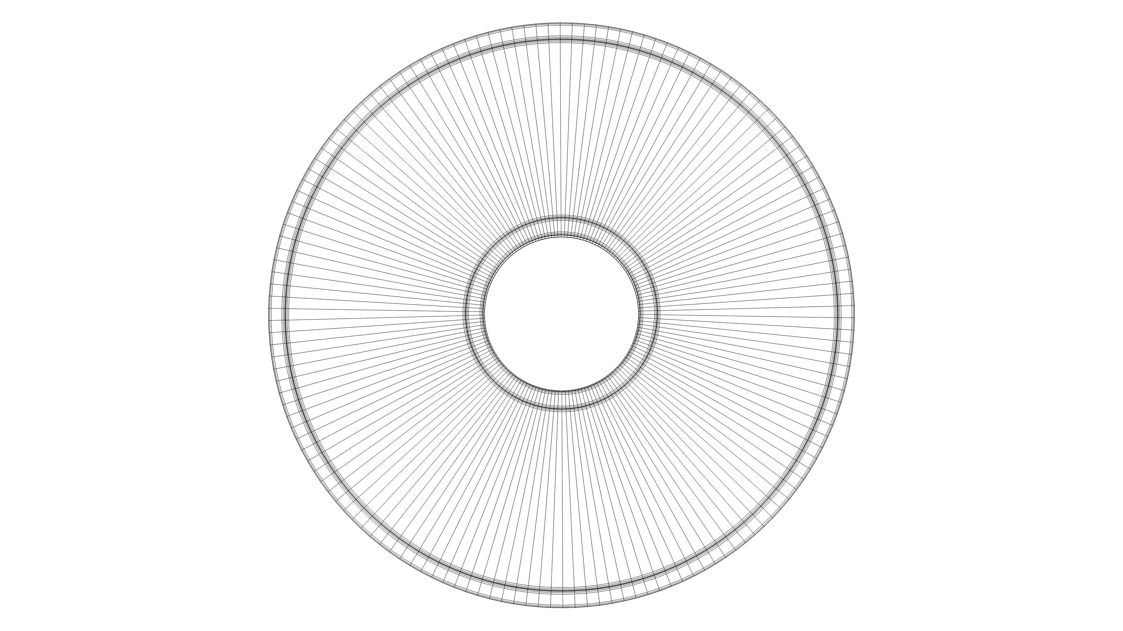 Japanese Yen Coin Low-poly 3D model_12