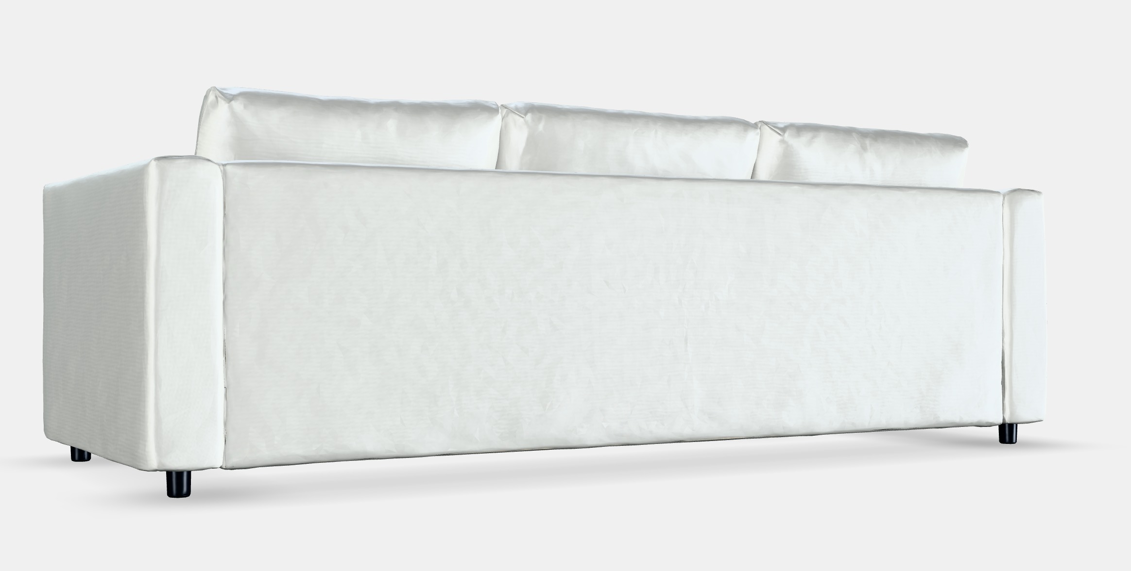 VIMLE Cover for 3-seat sofa 3 Low-poly 3D model_2