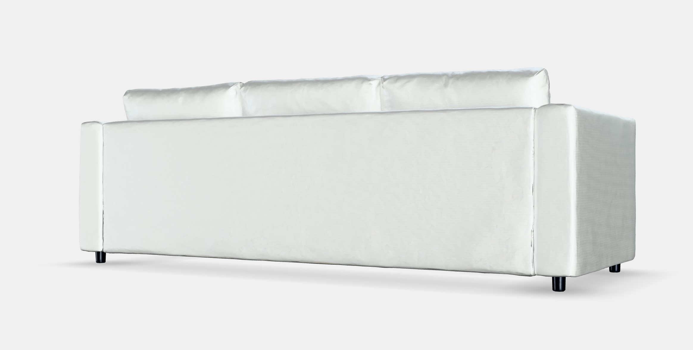 VIMLE Cover for 3-seat sofa 3 Low-poly 3D model_6