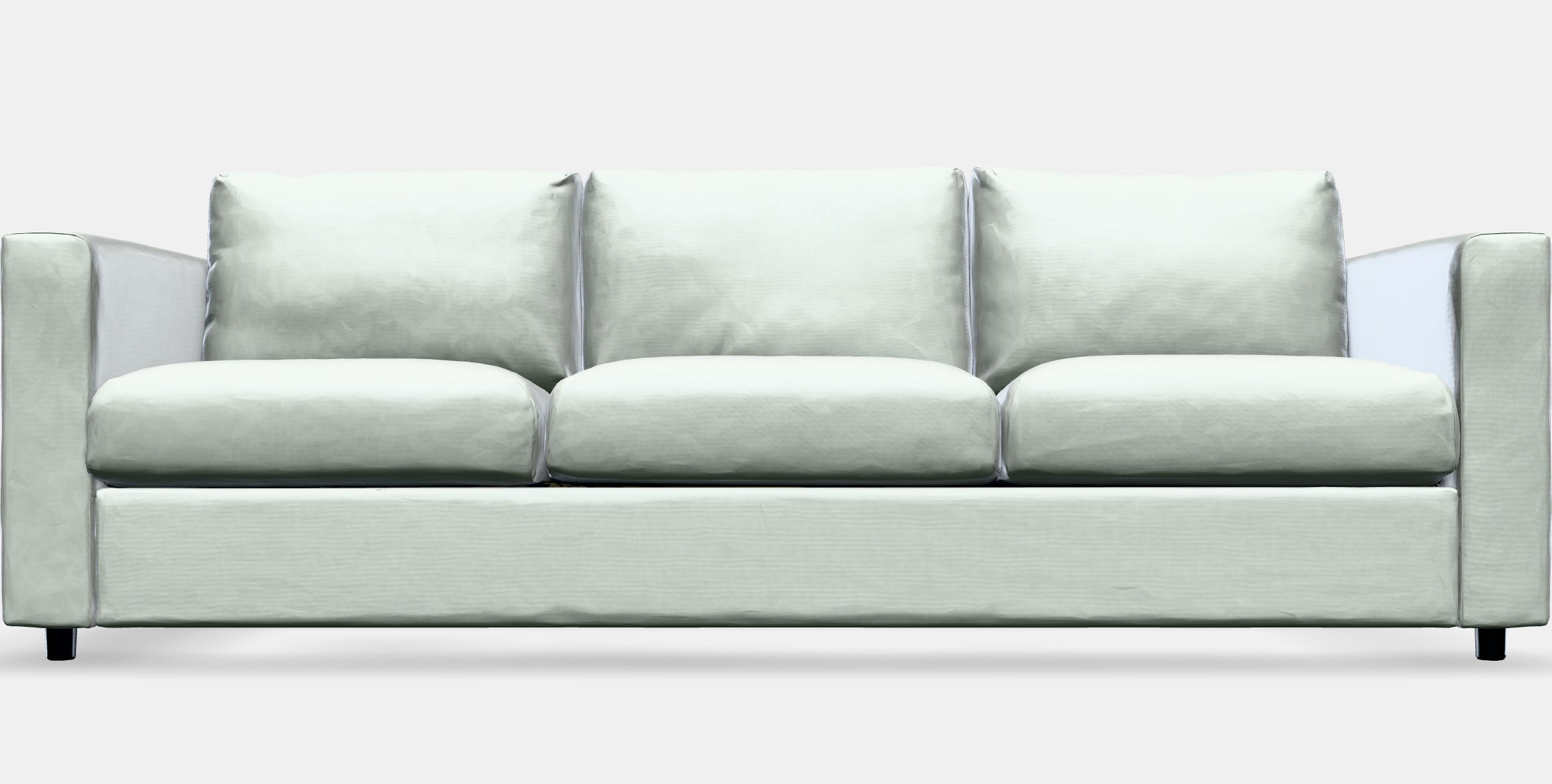 VIMLE Cover for 3-seat sofa 3 Low-poly 3D model_11