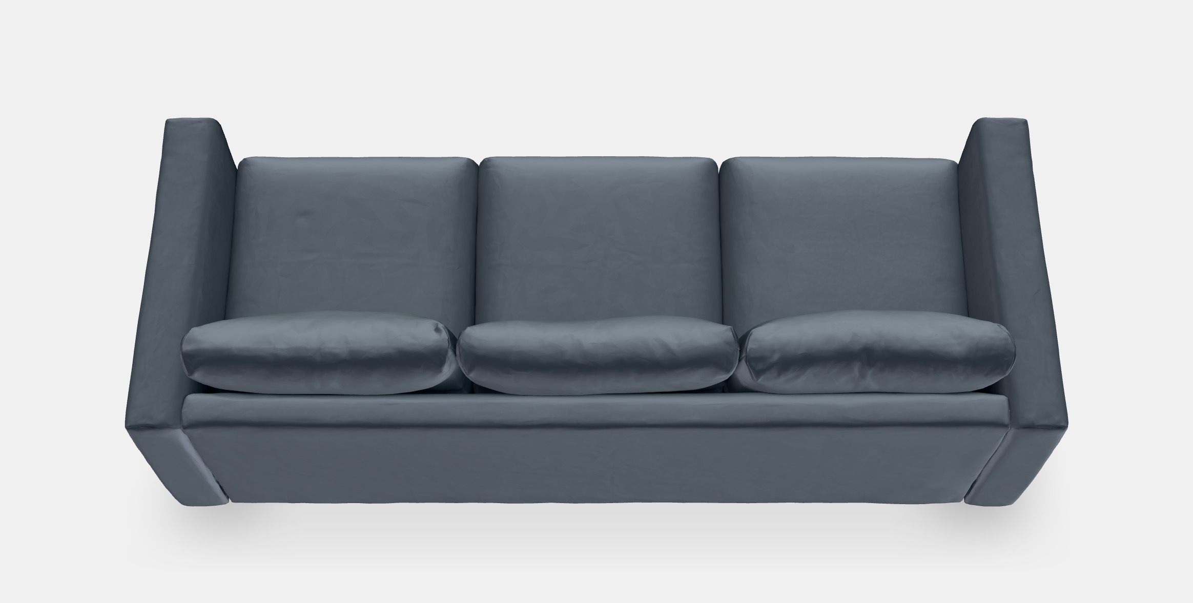VIMLE Cover for 3-seat sofa 5 Low-poly 3D model_4