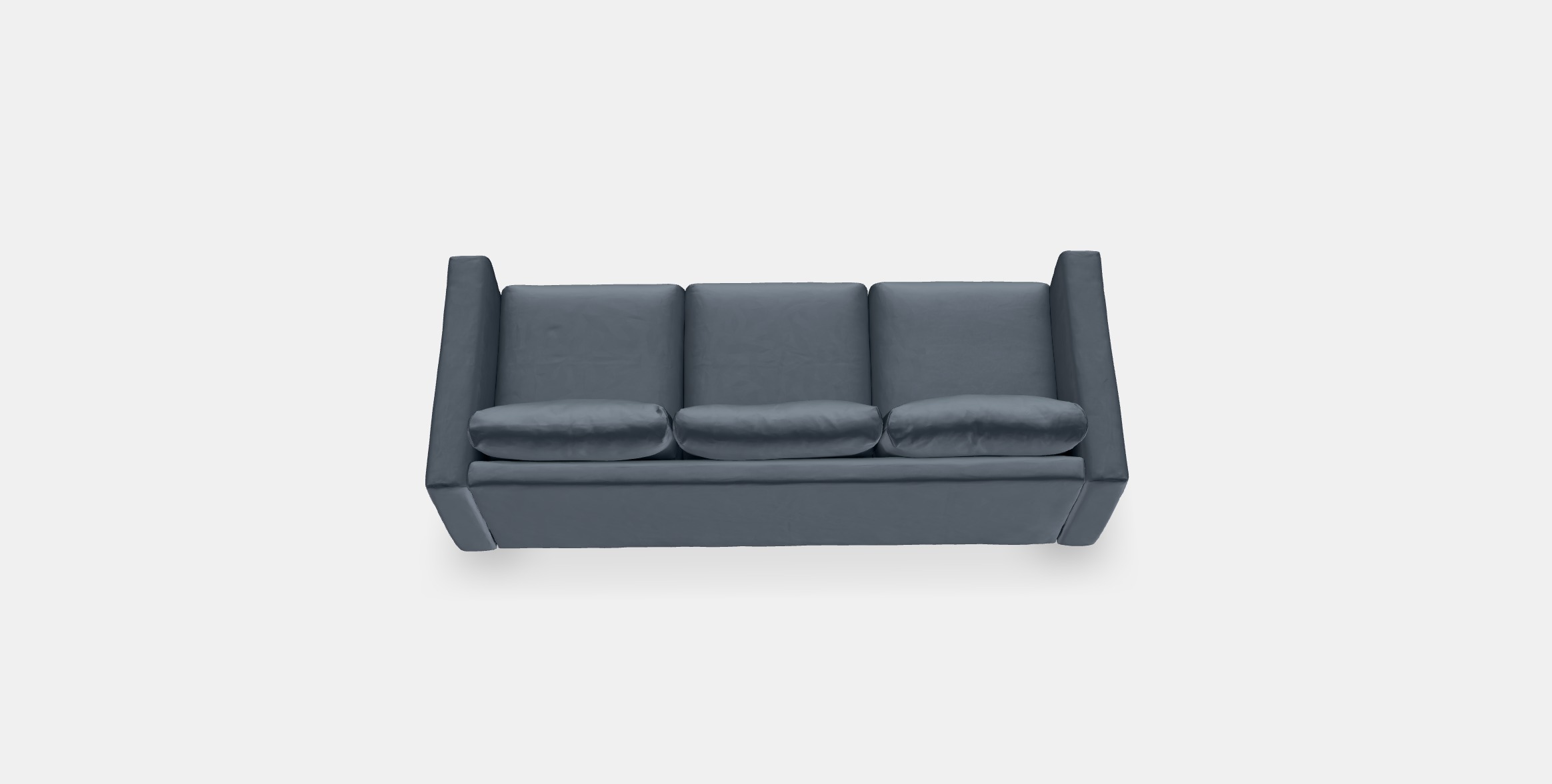 VIMLE Cover for 3-seat sofa 5 Low-poly 3D model_3