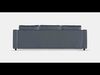 VIMLE Cover for 3-seat sofa 5 Low-poly 3D model_1