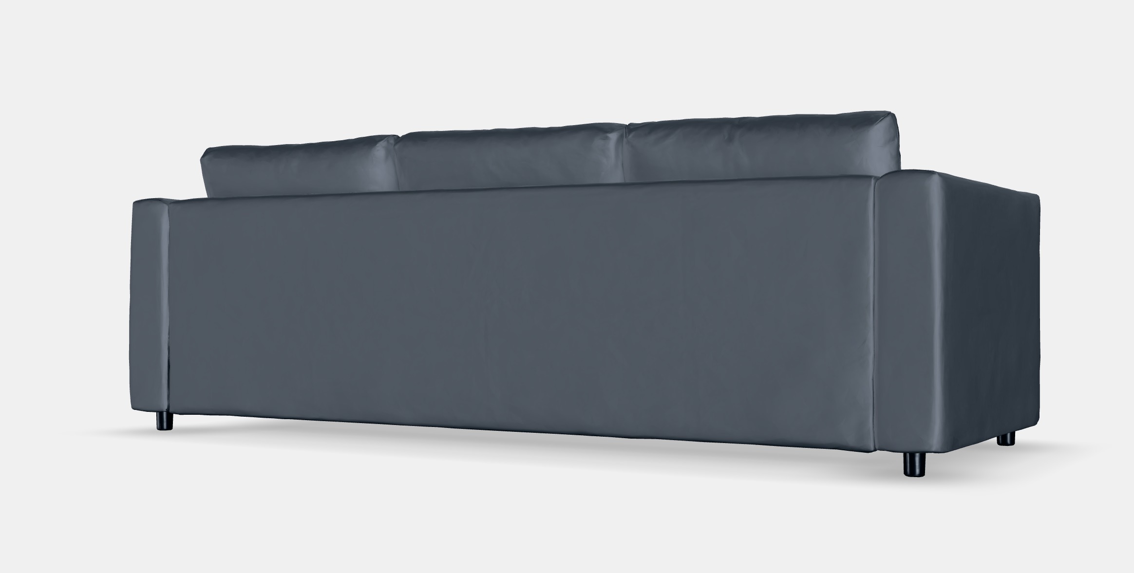 VIMLE Cover for 3-seat sofa 5 Low-poly 3D model_6