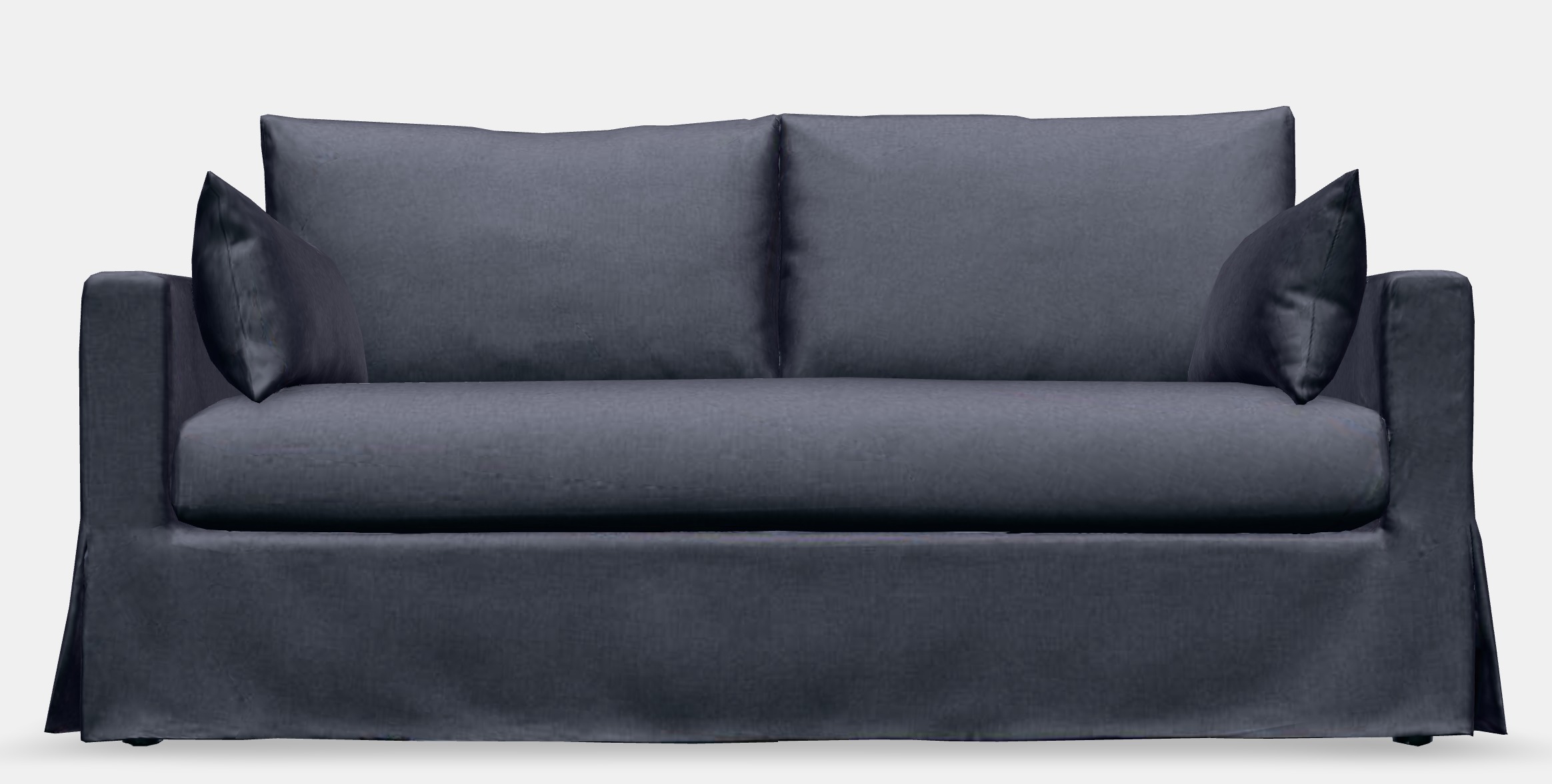 HYLTARP Cover for 2-seat sofa 2 Low-poly 3D model_11