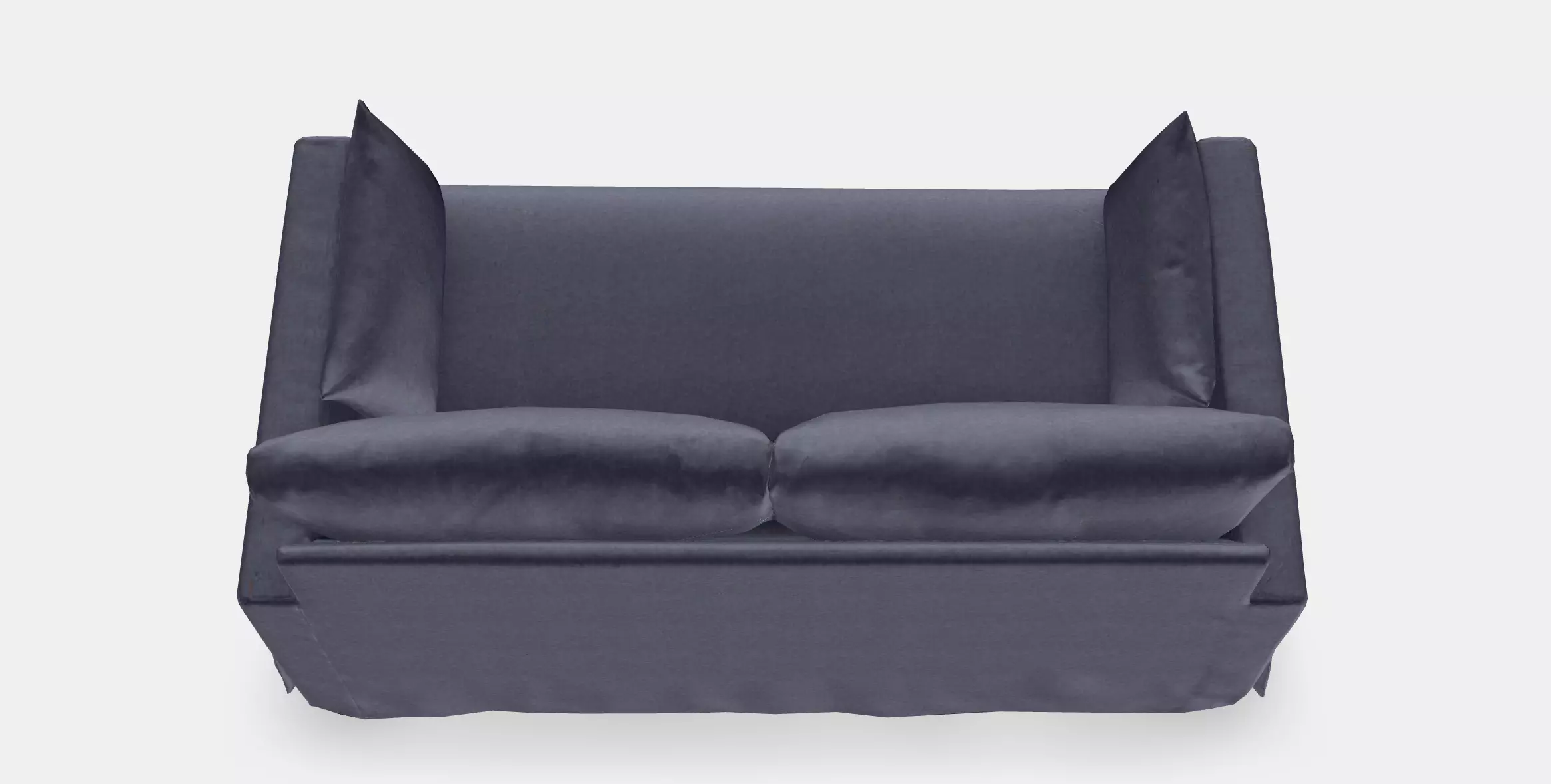HYLTARP Cover for 2-seat sofa 2 Low-poly 3D model_0