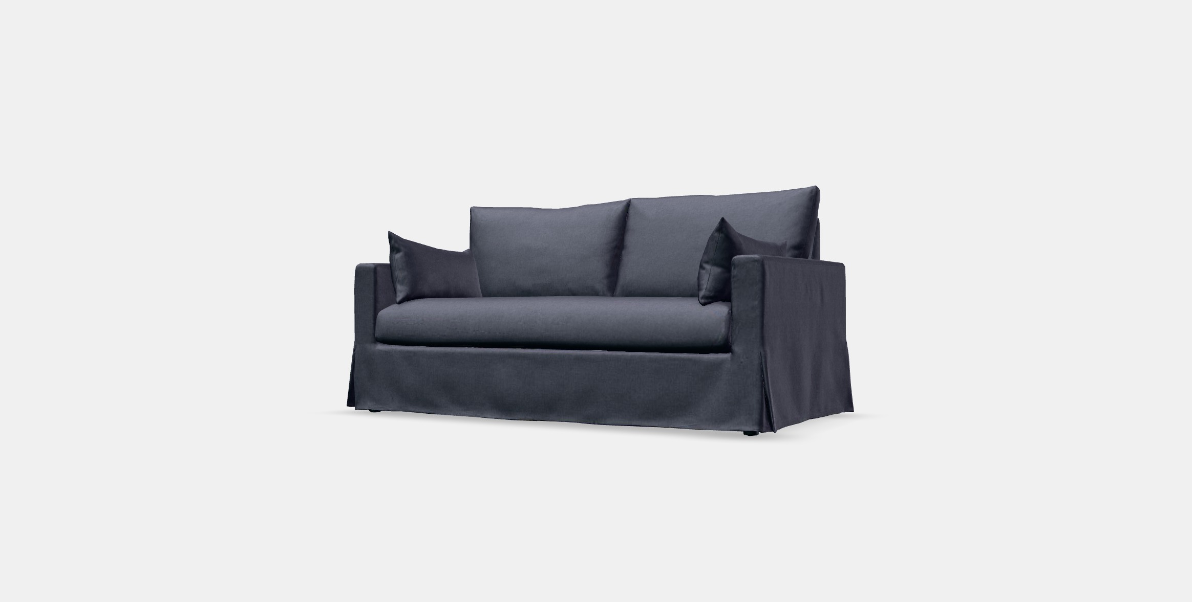 HYLTARP Cover for 2-seat sofa 2 Low-poly 3D model_9
