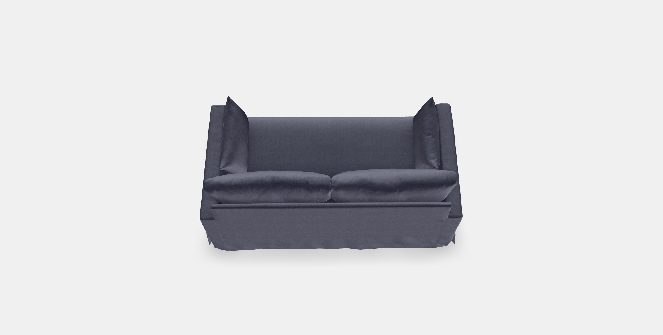 HYLTARP Cover for 2-seat sofa 2 Low-poly 3D model_6