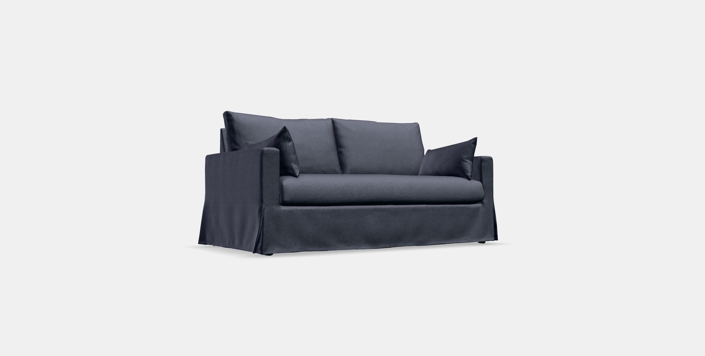 HYLTARP Cover for 2-seat sofa 2 Low-poly 3D model_5