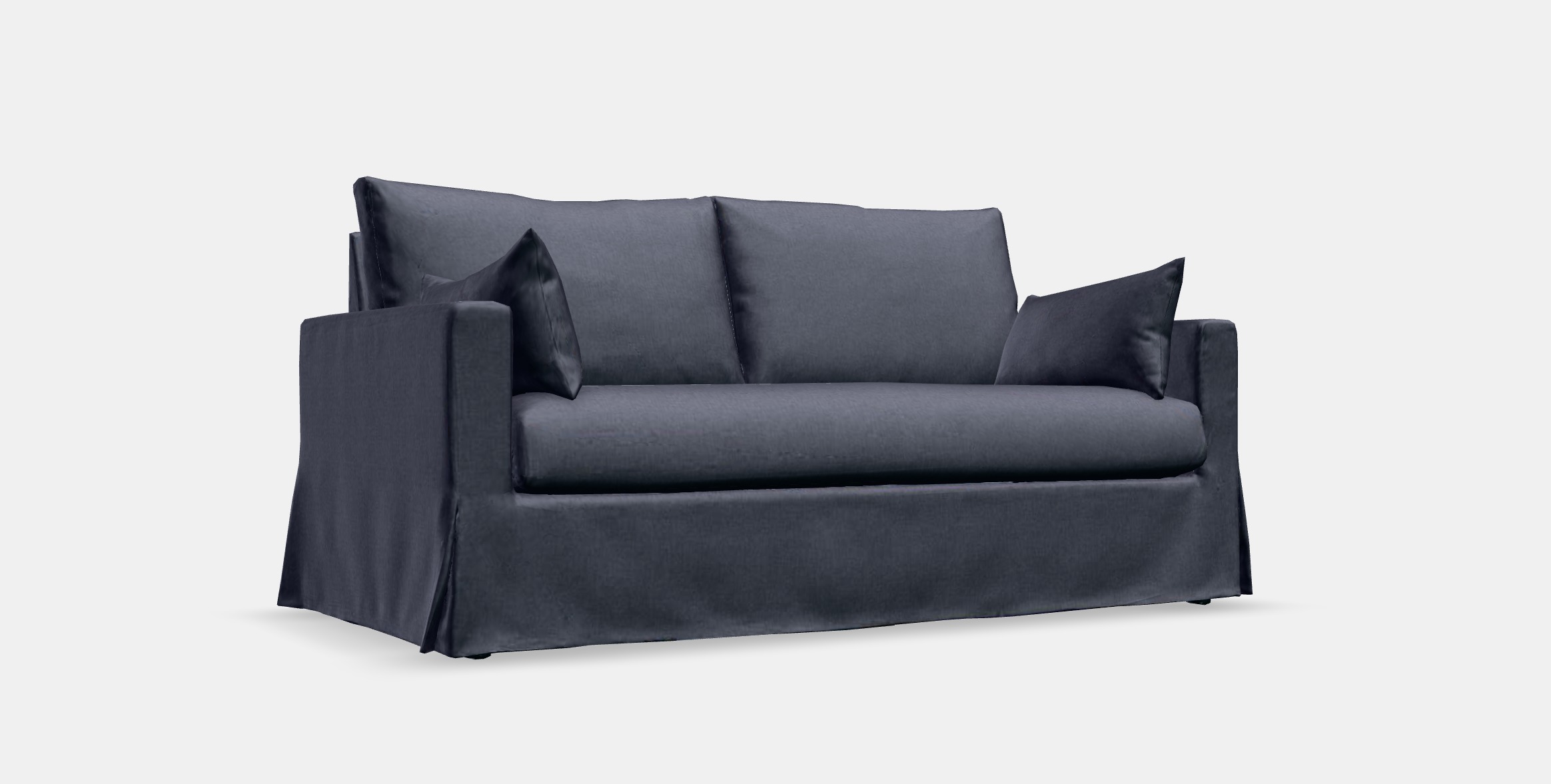 HYLTARP Cover for 2-seat sofa 2 Low-poly 3D model_12