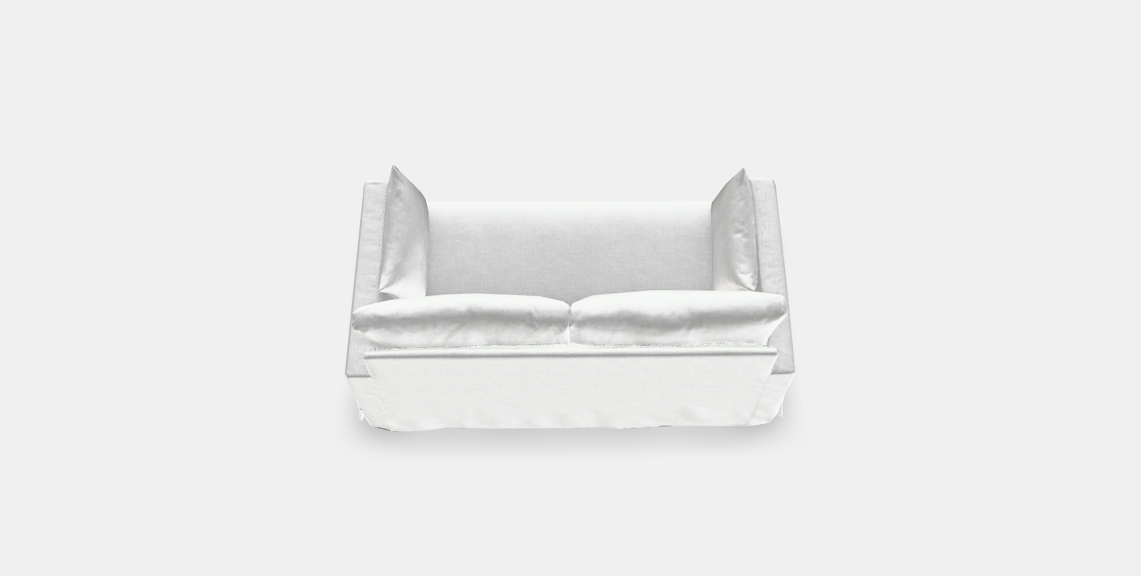 HYLTARP Cover for 2-seat sofa 4 Low-poly 3D model_4