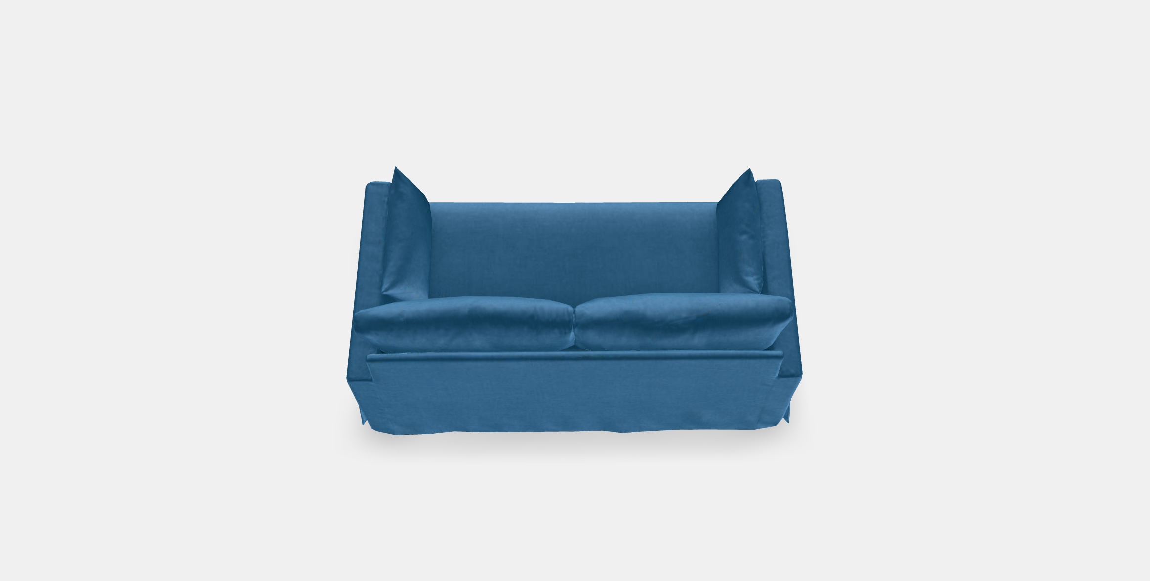 HYLTARP Cover for 2-seat sofa 5 Low-poly 3D model_2