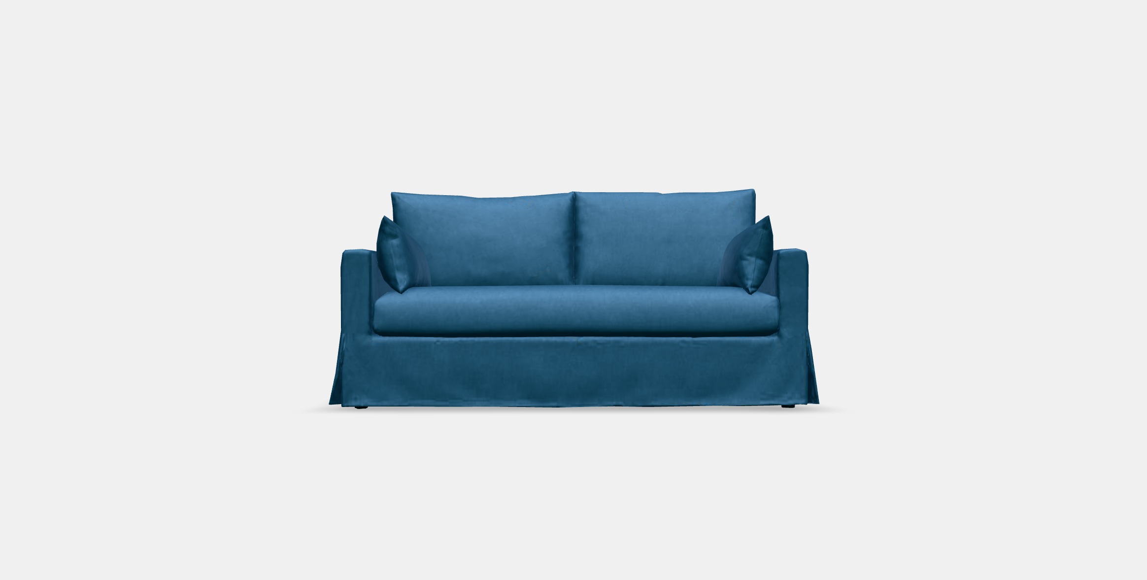 HYLTARP Cover for 2-seat sofa 5 Low-poly 3D model_9