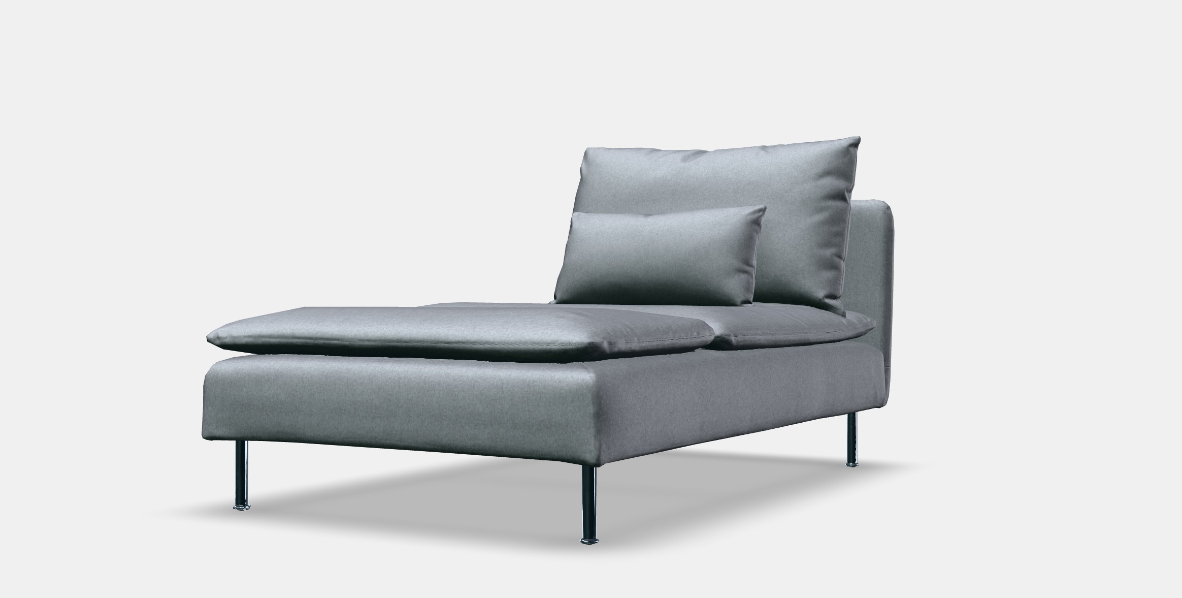 SODERHAMN Cover for chaise longue 1 Low-poly 3D model_13