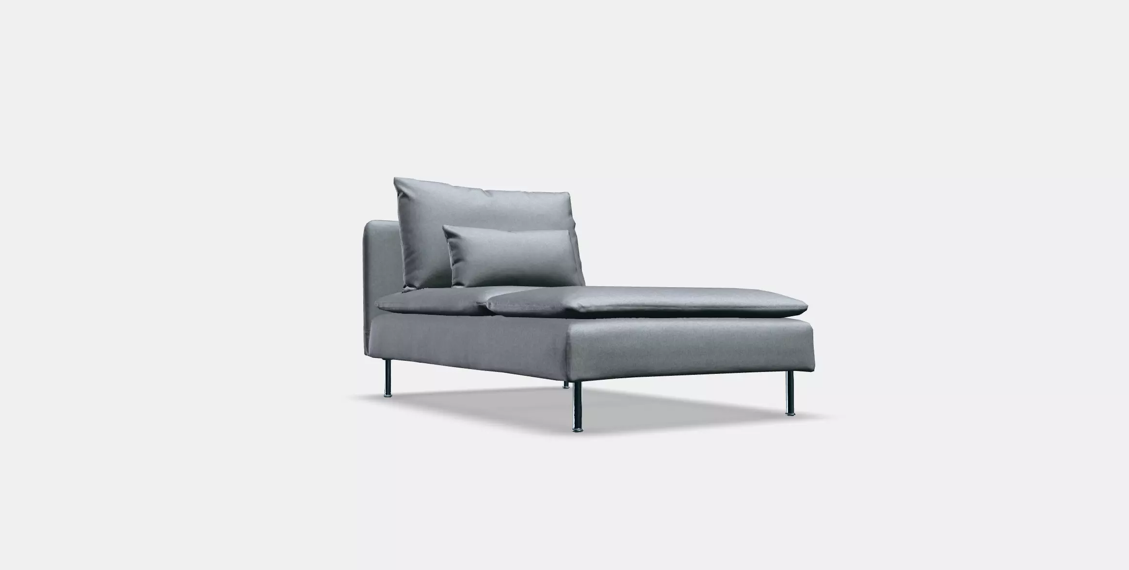 SODERHAMN Cover for chaise longue 1 Low-poly 3D model_0