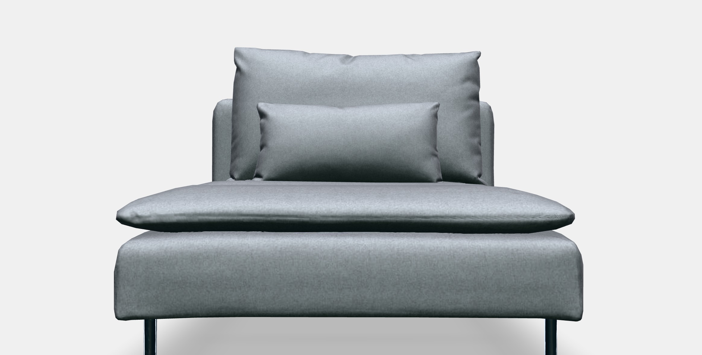 SODERHAMN Cover for chaise longue 1 Low-poly 3D model_11