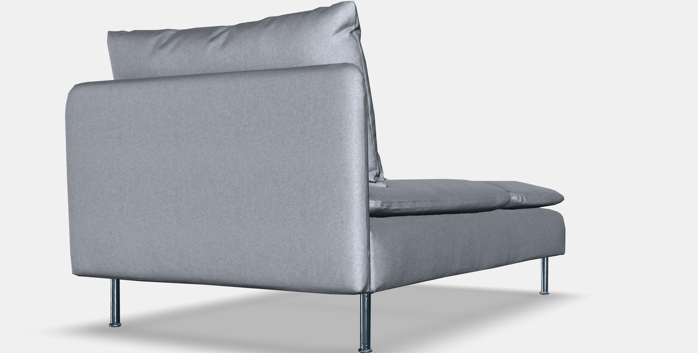 SODERHAMN Cover for chaise longue 1 Low-poly 3D model_4