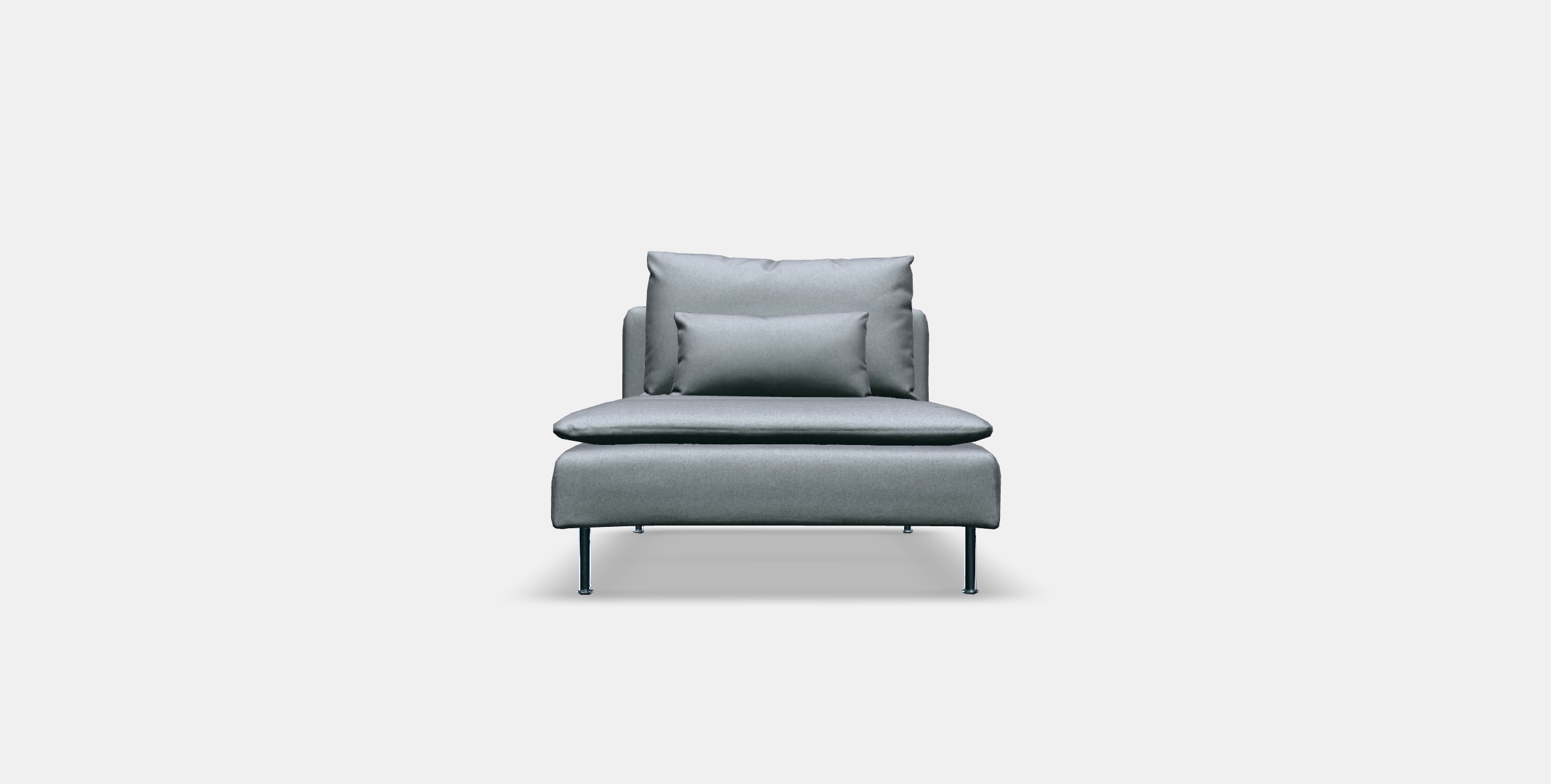 SODERHAMN Cover for chaise longue 1 Low-poly 3D model_10