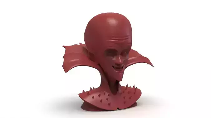 Megamind Plant Pot 3D print model