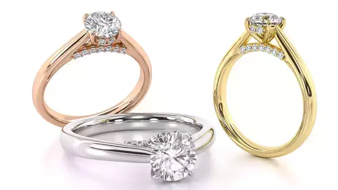 The Flor Engagement Ring