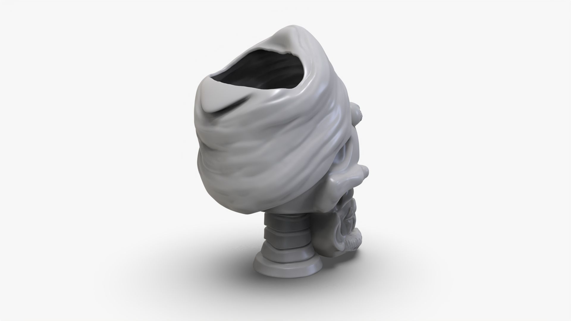 Achmed Pencil Holder 3D print model_4
