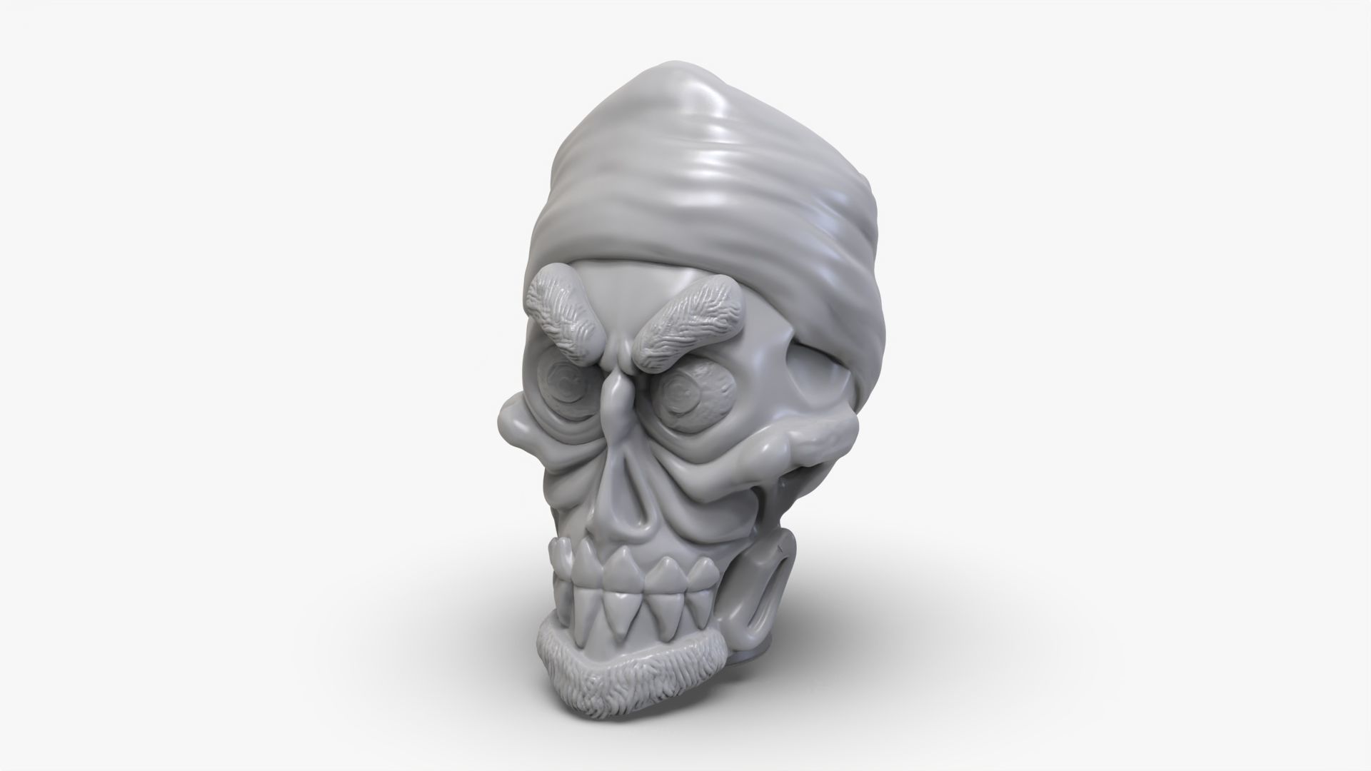 Achmed Pencil Holder 3D print model_1