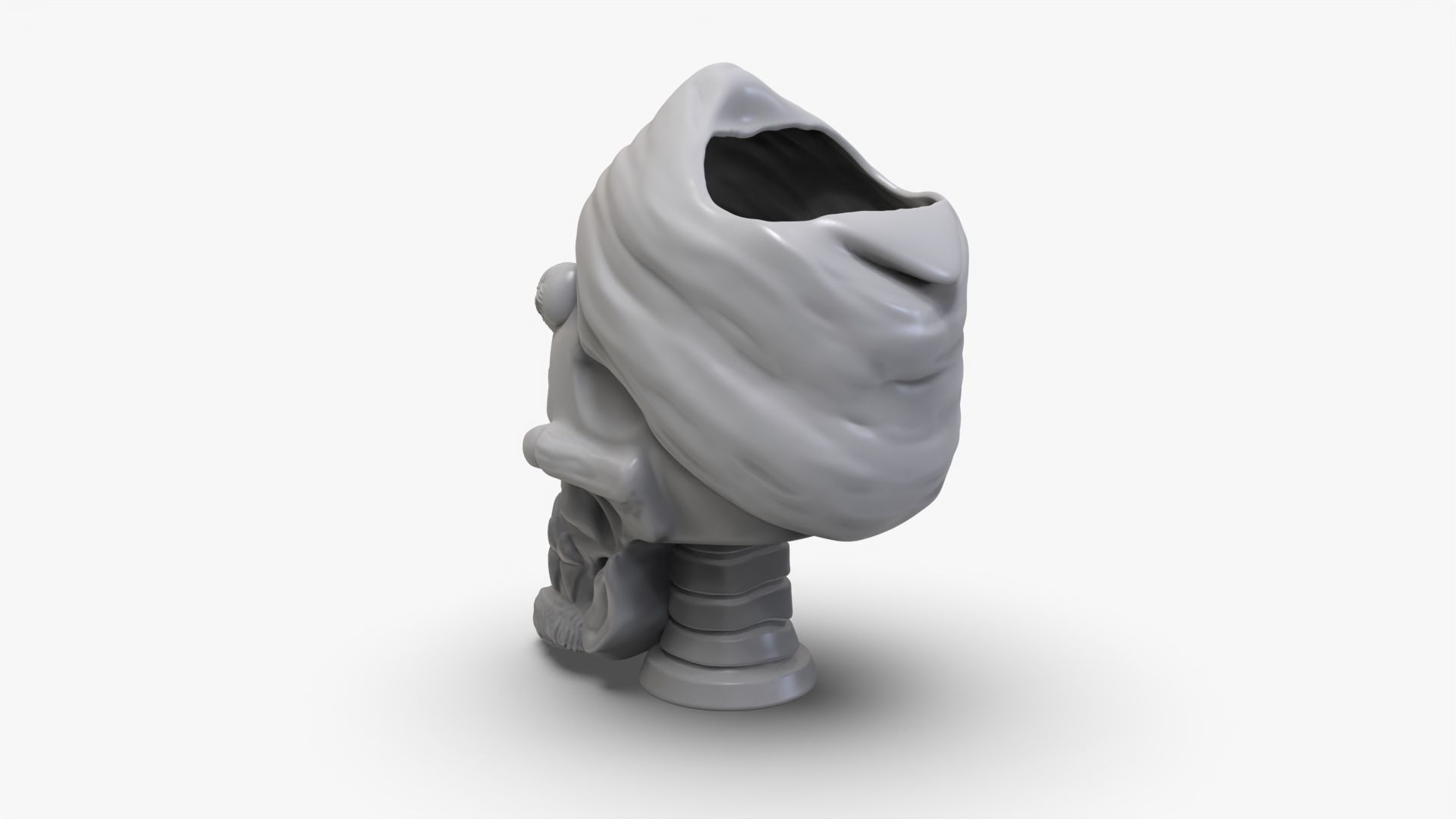 Achmed Pencil Holder 3D print model_2