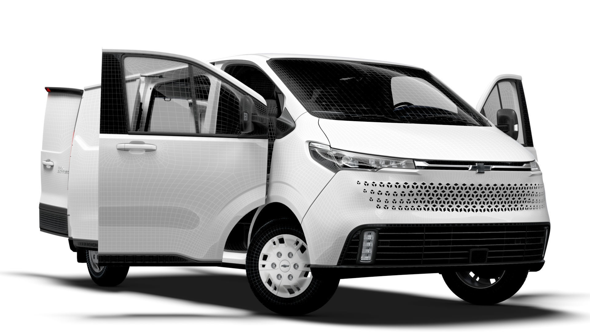 Chevrolet Express Max L2H1 HQ Interior 2025 3D model_15