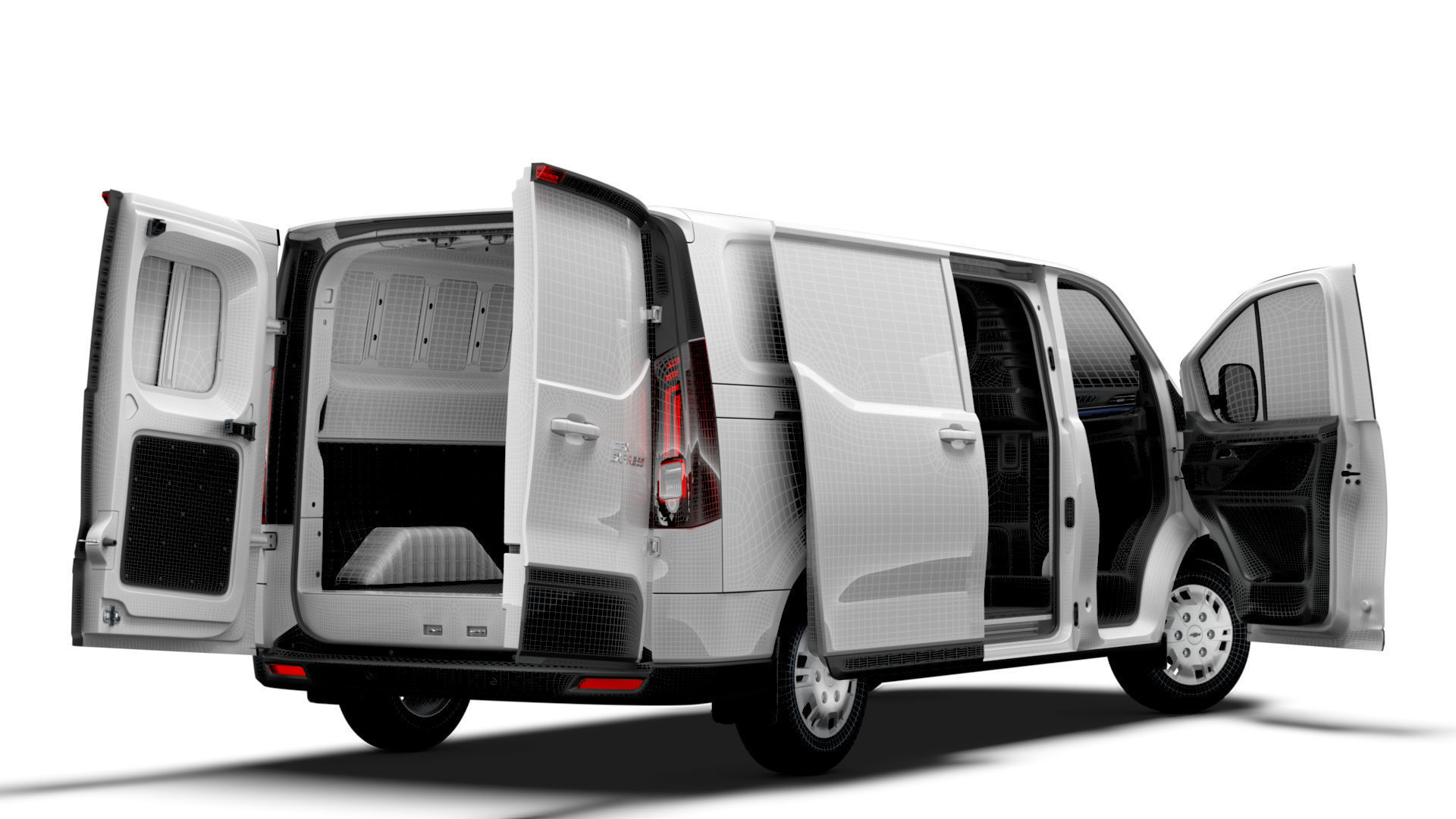 Chevrolet Express Max L2H1 HQ Interior 2025 3D model_20