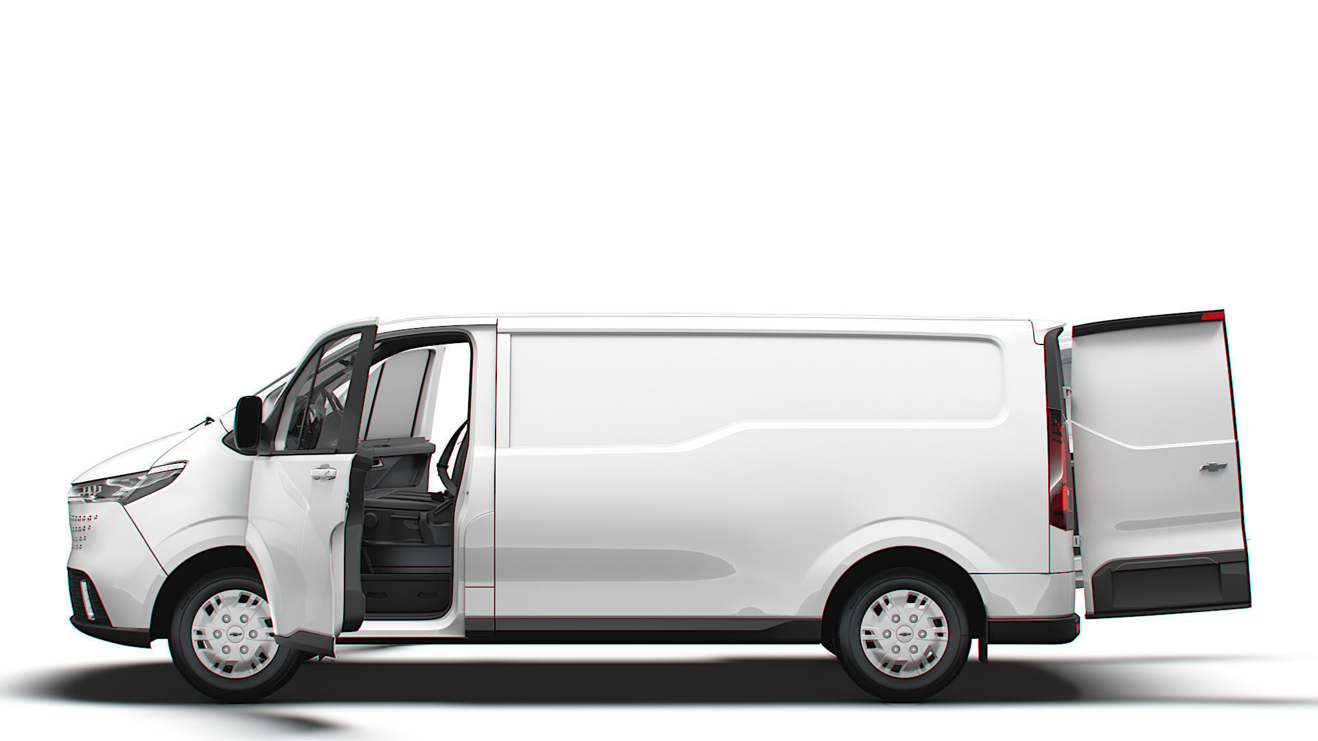 Chevrolet Express Max L2H1 HQ Interior 2025 3D model_4