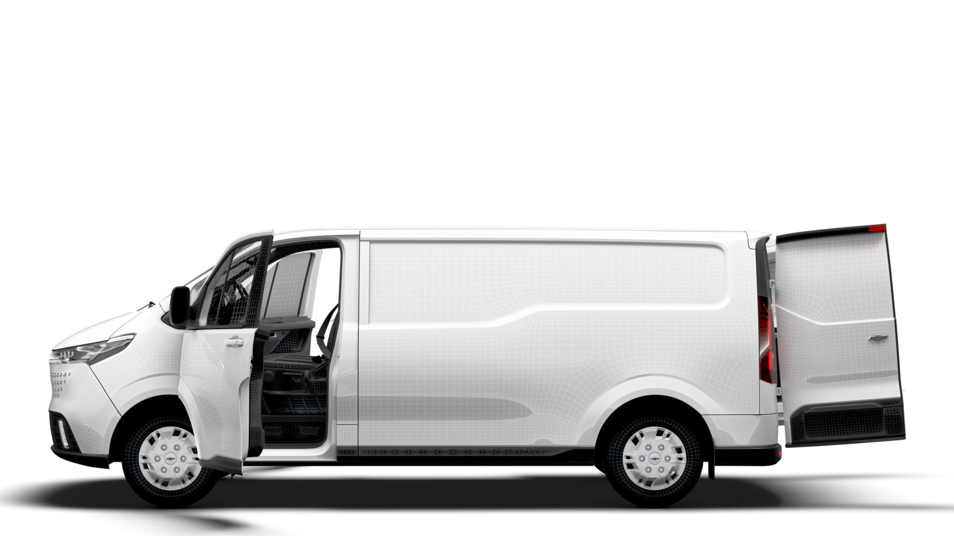 Chevrolet Express Max L2H1 HQ Interior 2025 3D model_19