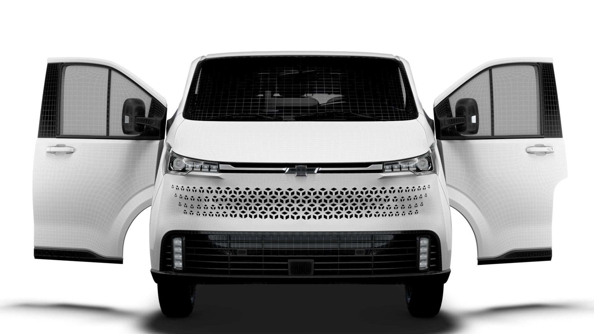 Chevrolet Express Max L2H1 HQ Interior 2025 3D model_21