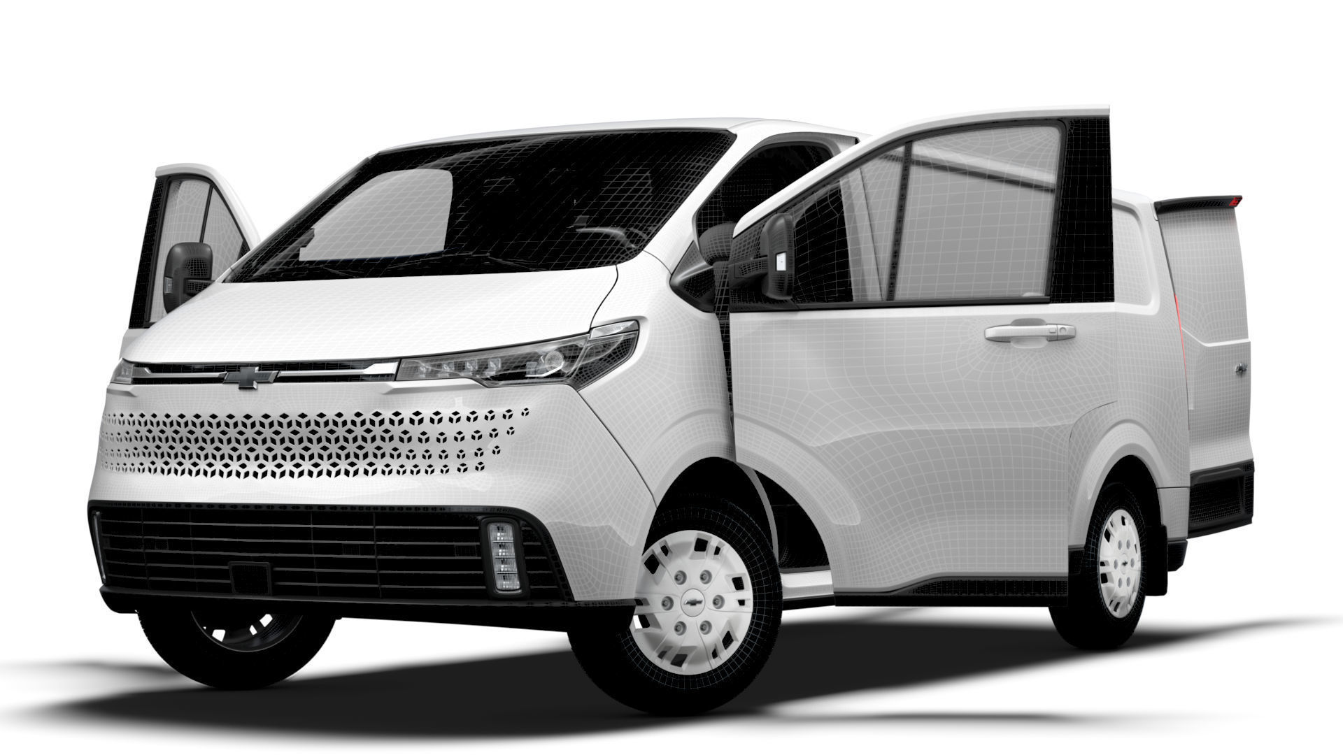 Chevrolet Express Max L2H1 HQ Interior 2025 3D model_23