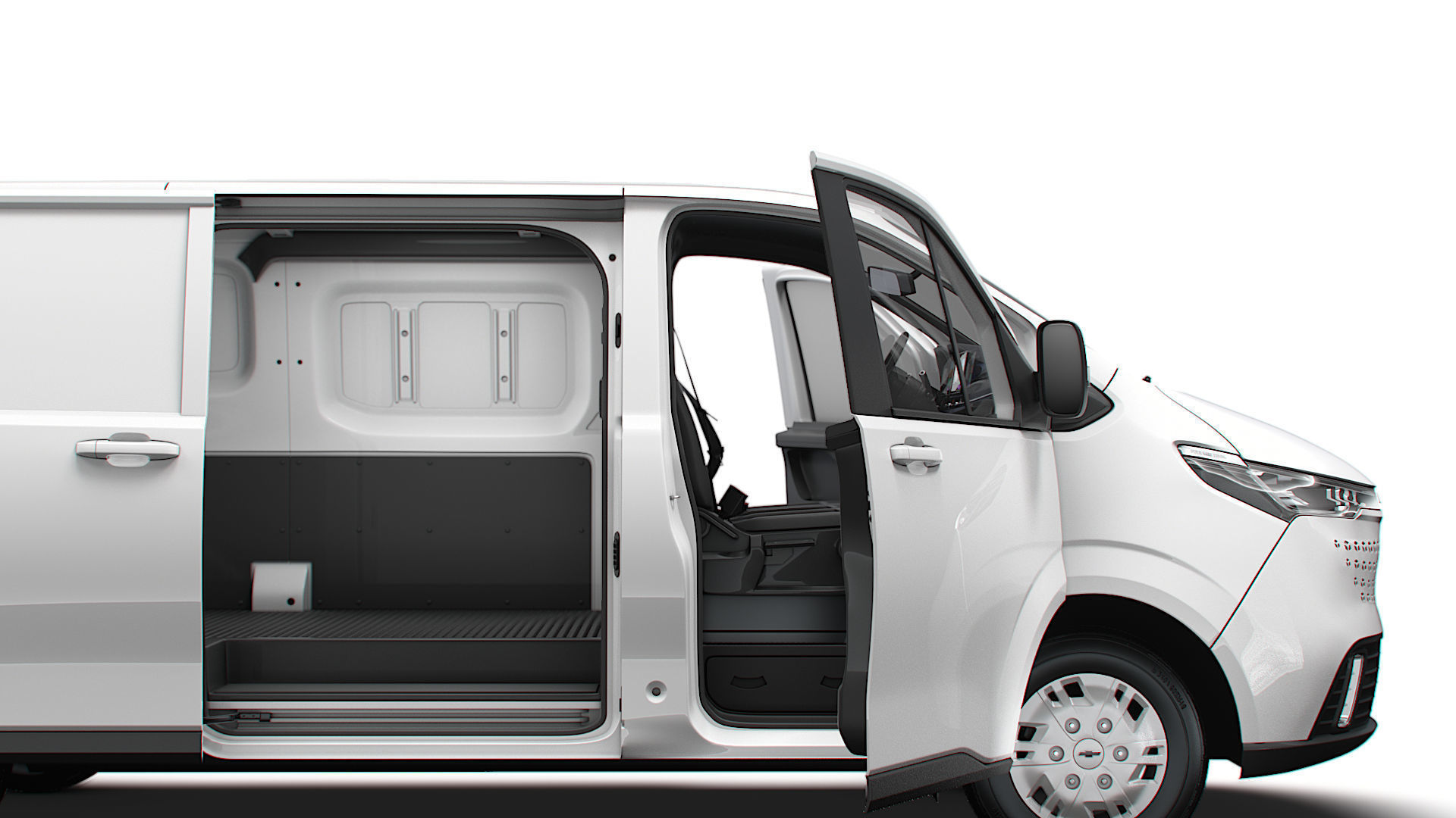 Chevrolet Express Max L2H1 HQ Interior 2025 3D model_1
