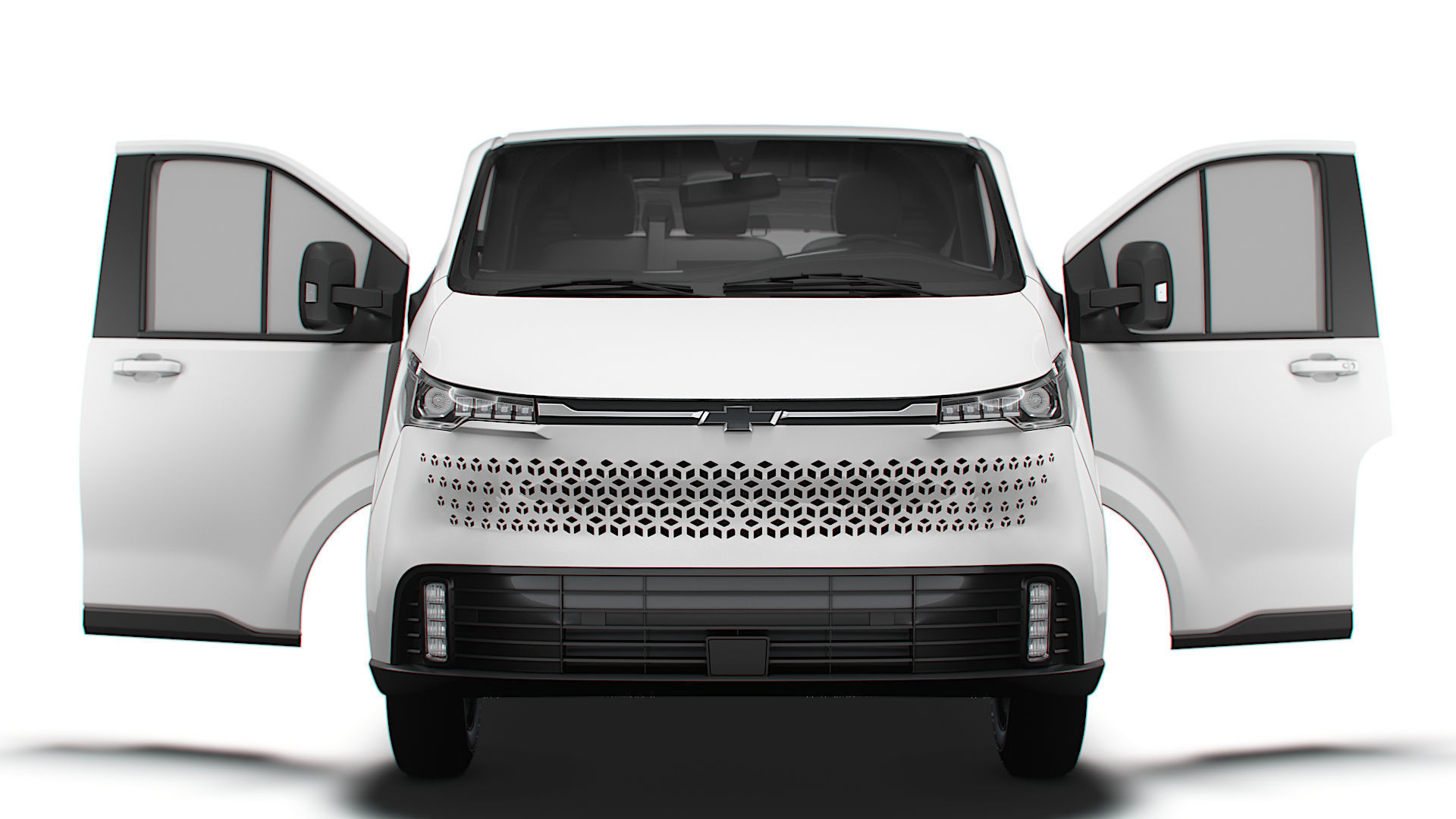 Chevrolet Express Max L2H1 HQ Interior 2025 3D model_6