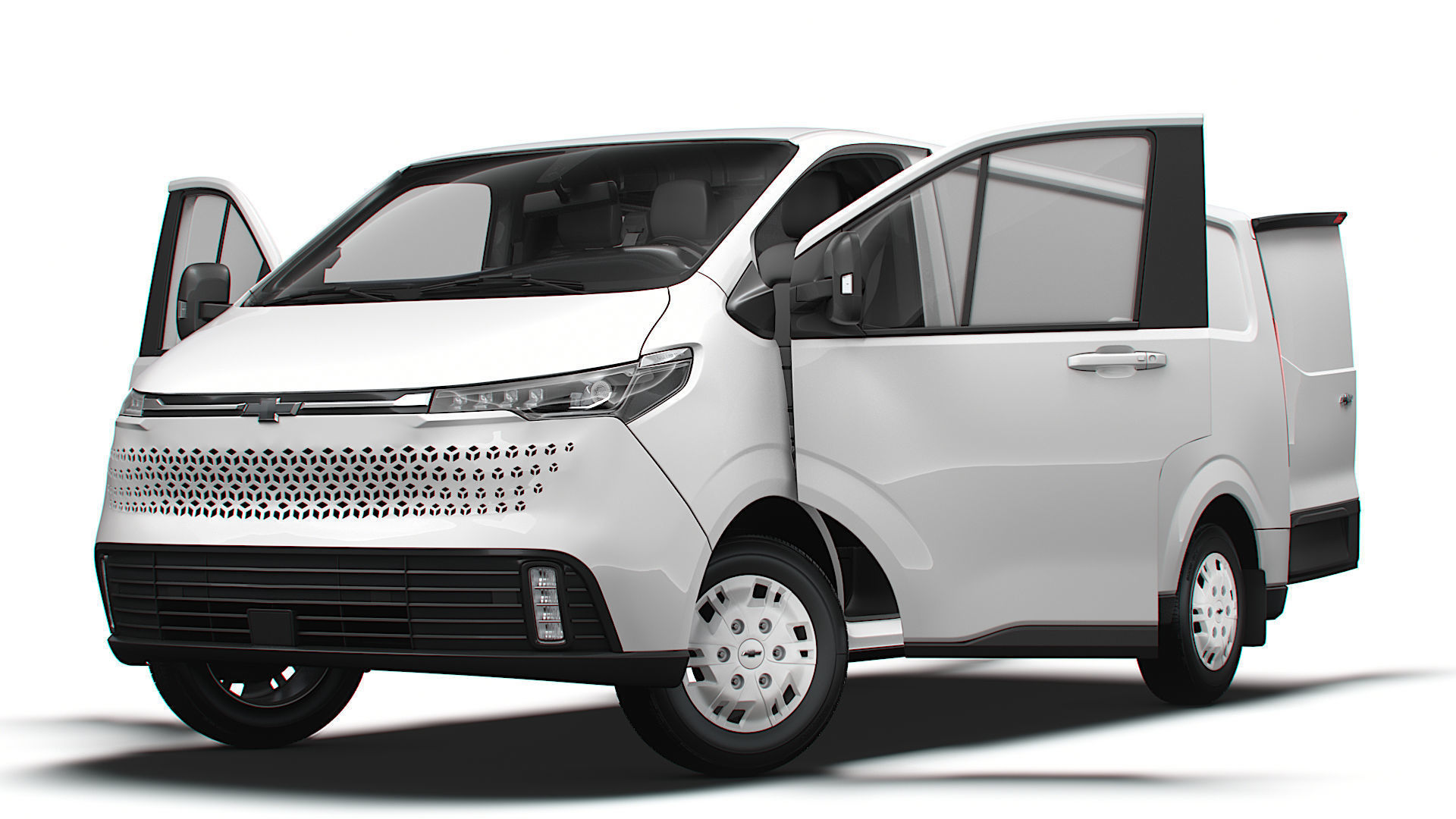 Chevrolet Express Max L2H1 HQ Interior 2025 3D model_8