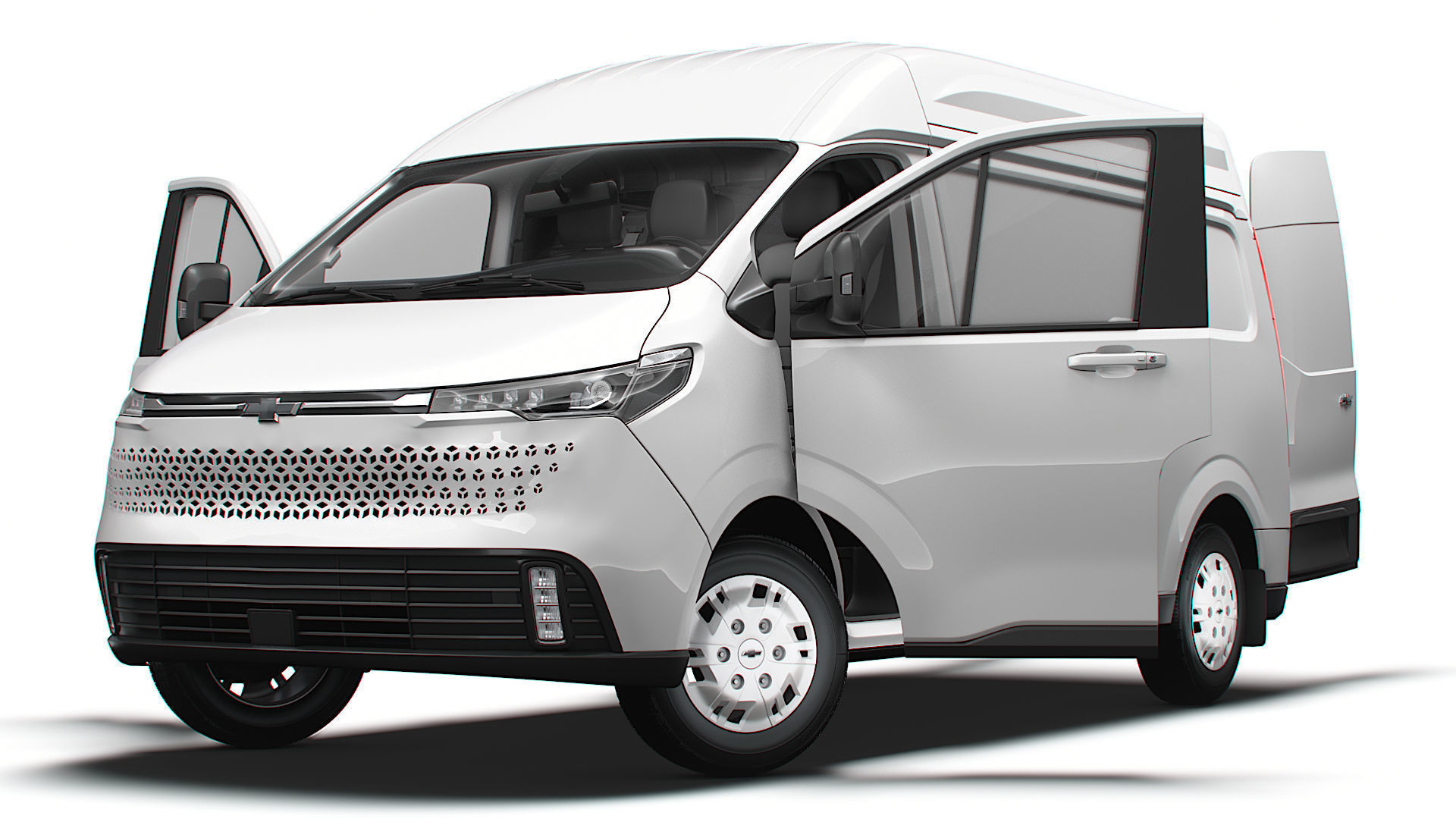 Chevrolet Express Max L2H2 HQ Interior 2025 3D model_8