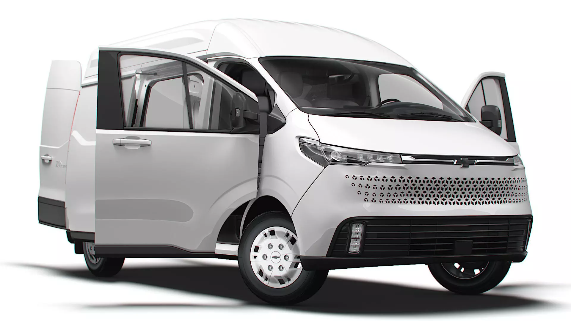 Chevrolet Express Max L2H2 HQ Interior 2025 3D model_0