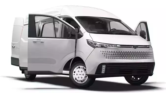 Chevrolet Express Max L2H2 HQ Interior 2025 3D model