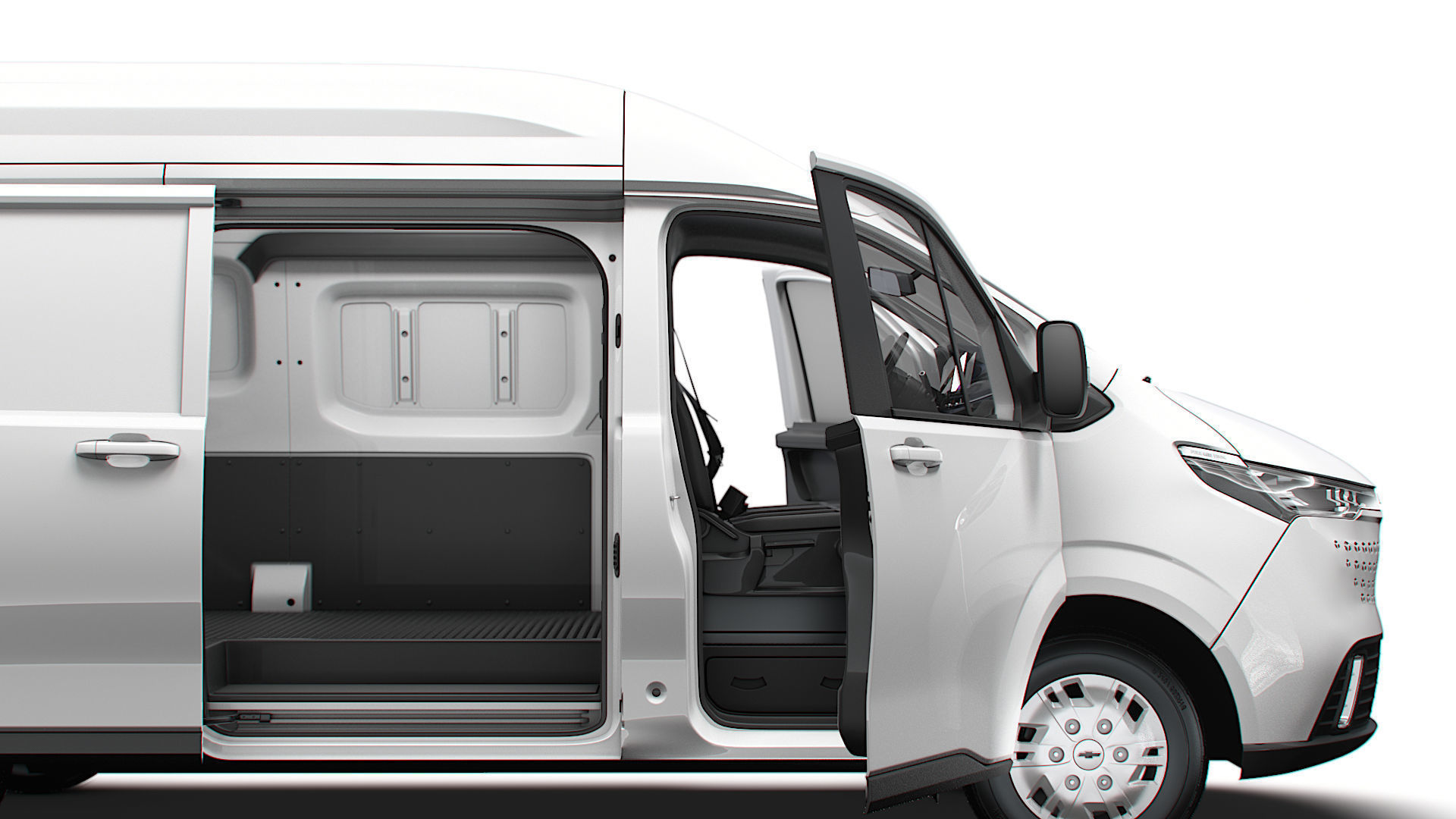 Chevrolet Express Max L2H2 HQ Interior 2025 3D model_1