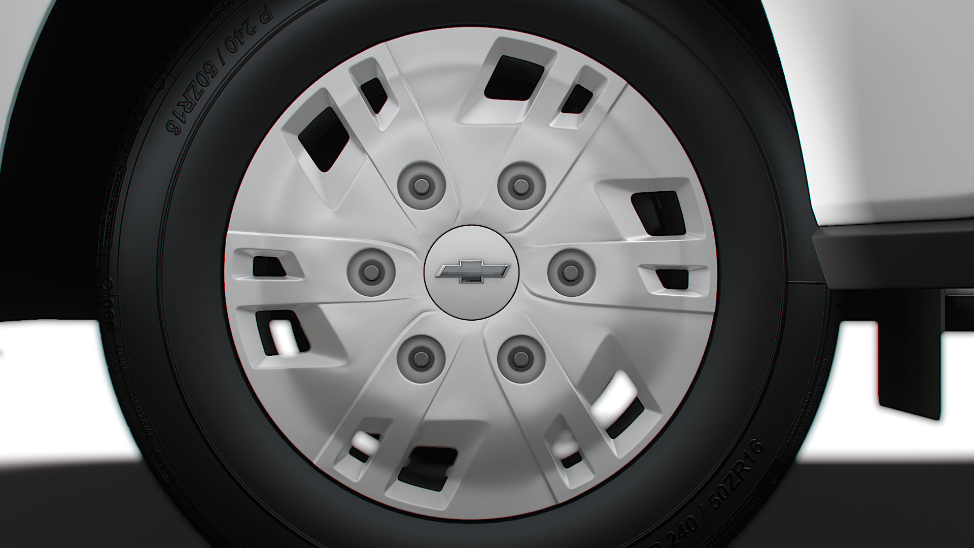 Chevrolet Express Max L2H2 HQ Interior 2025 3D model_12