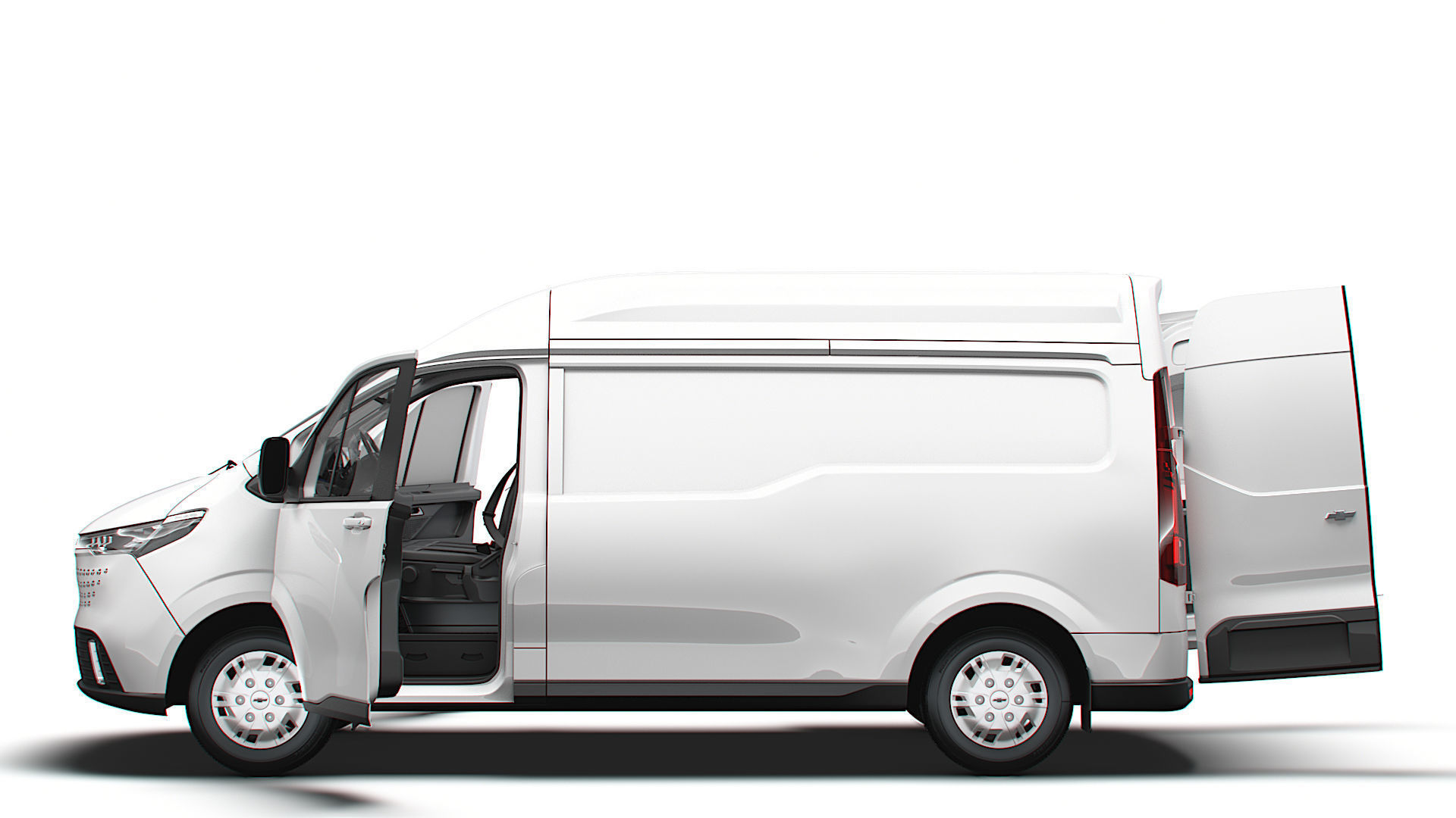 Chevrolet Express Max L2H2 HQ Interior 2025 3D model_4