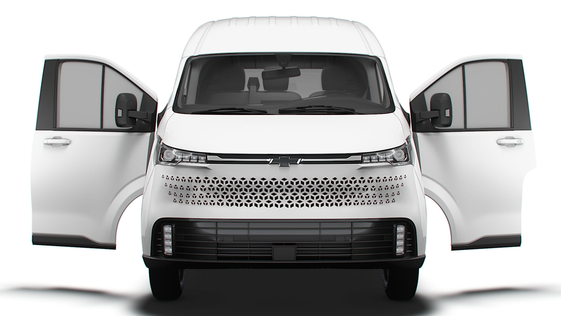 Chevrolet Express Max L2H2 HQ Interior 2025 3D model_6