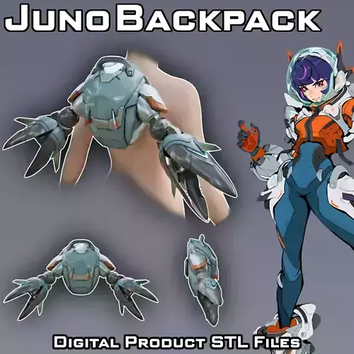 Juno Backpack Overwatch 2 Cosplay