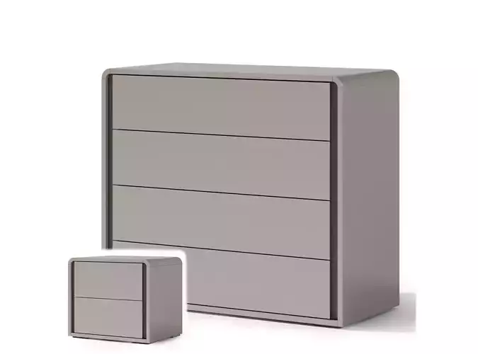 Chest of drawers Merx Rovena