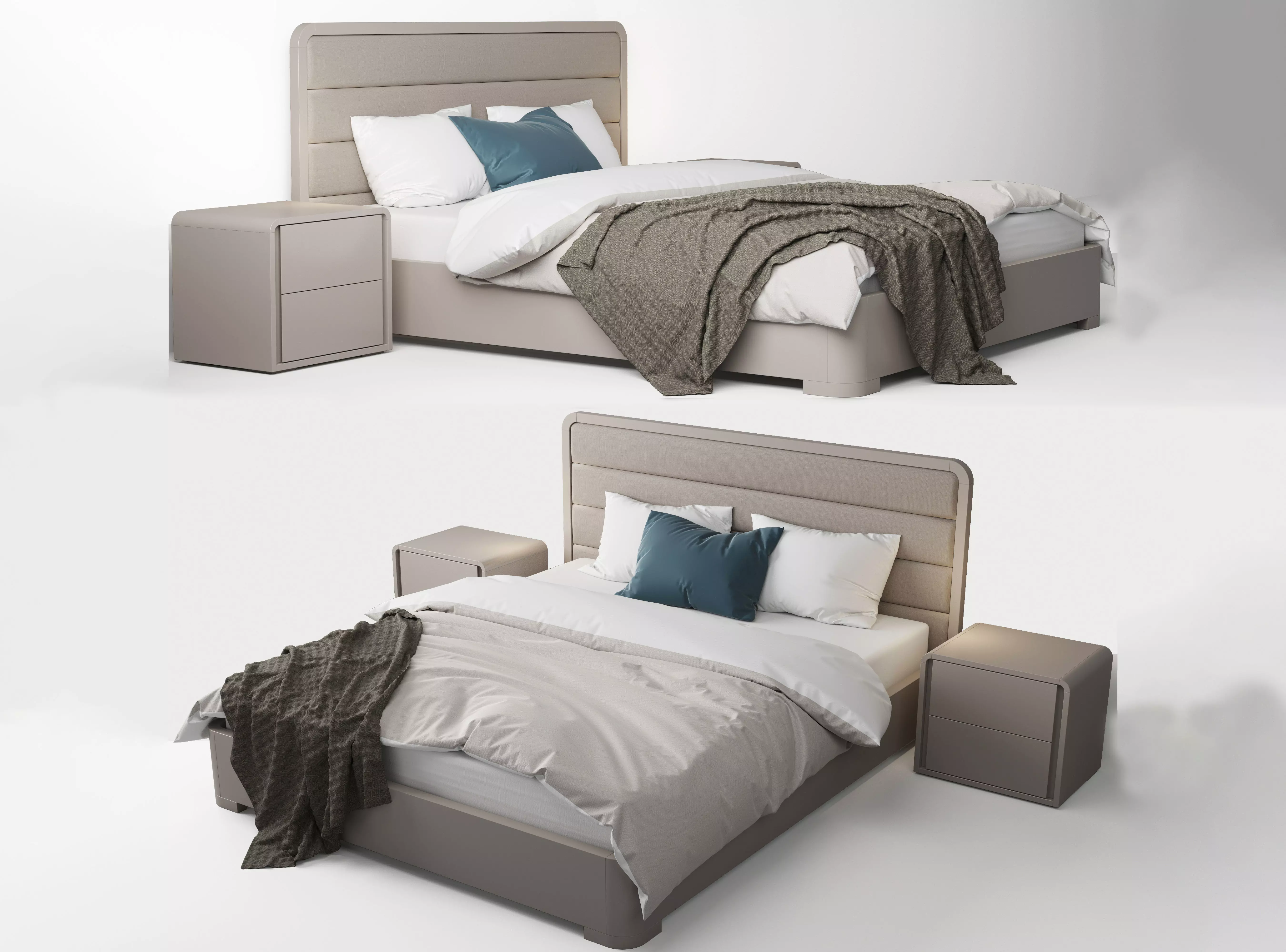 Merx Rovena bed 3D model