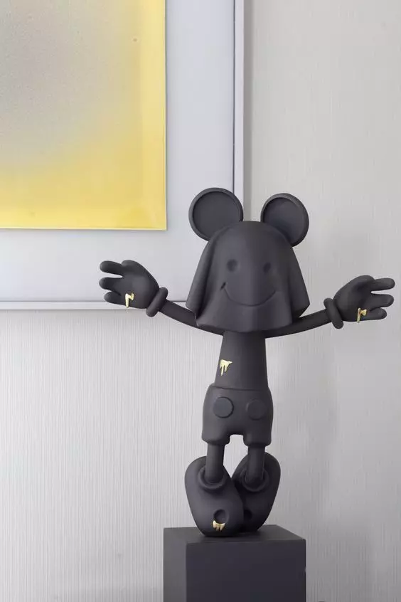 Ghost Face Masked Mickey Mouse Fan Art Toy  3D print model_0
