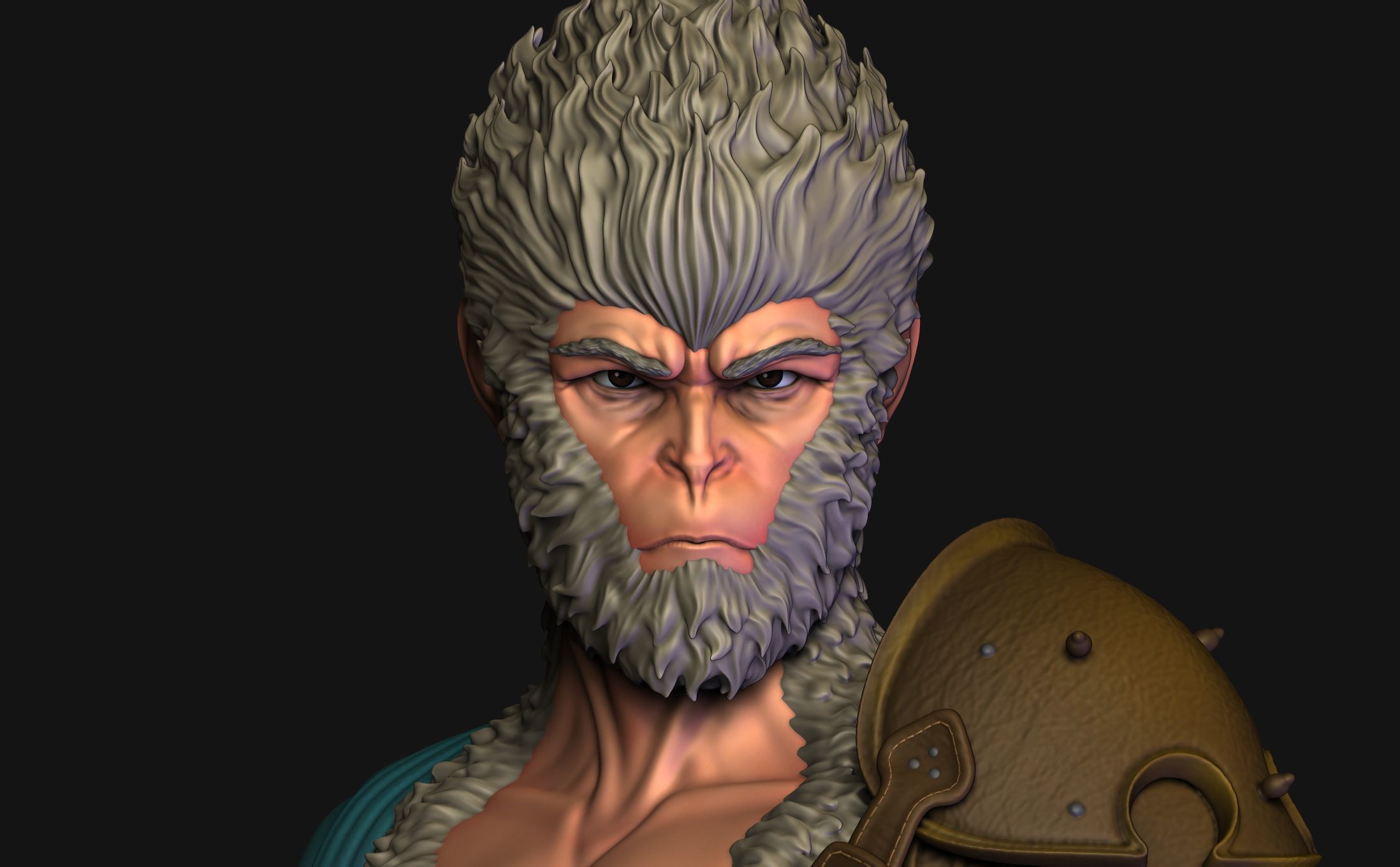 Black Myth Wukong 3D print model_5